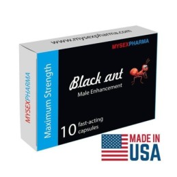 Black Ant Pills - 10 Erection Caps