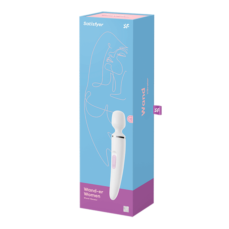 Satisfyer Wand-er Woman - White