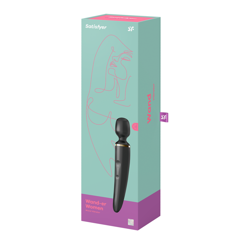 Satisfyer Wand-er Woman - Black