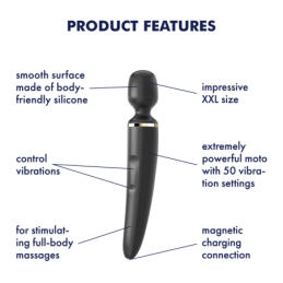 Satisfyer Wand-er Woman - Black