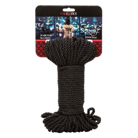 Scandal BDSM Rope 30 meter - Svart