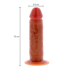 Get Real Silicone Foreskin Dong - 15 cm