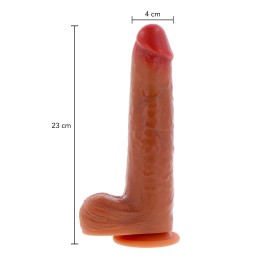 Get Real Silicone Foreskin Dong - 23 cm