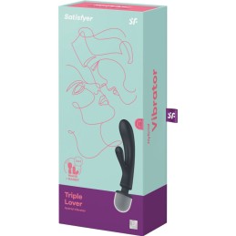 Satisfyer Triple Lover Grey